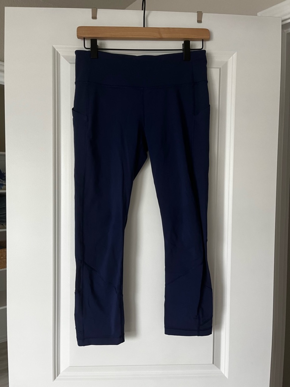 lululemon athletica Navy Blue Capri Leggings